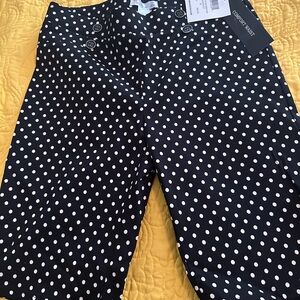 89th &Madison Polkadot Bermuda shorts